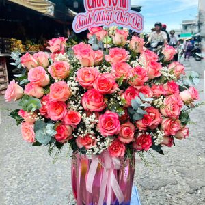 giỏ hoa khai trương, hoa khai trương đẹp