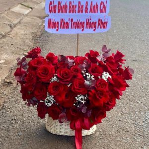 Giỏ hoa 14/2