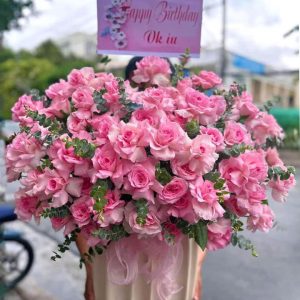 Giỏ hoa 14/2