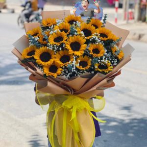 bó hoa hướng dương, bó hoa hướng dương đẹp