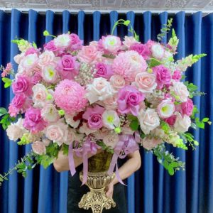 Giỏ hoa sinh nhật vợ