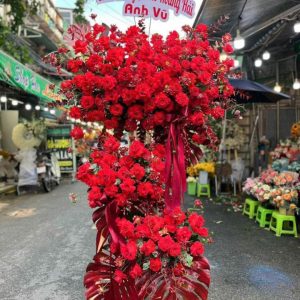 Kệ hoa khai trương