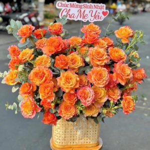 giỏ hoa khai trương, hoa khai trương đẹp