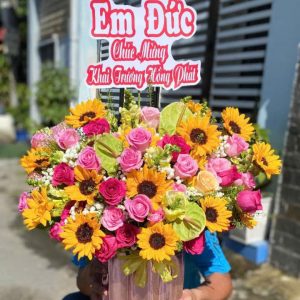 hoa sinh nhật tặng mẹ