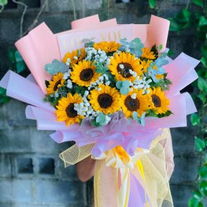 bó hoa hướng dương, bó hoa hướng dương đẹp