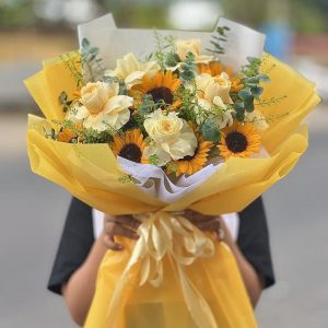 bó hoa hướng dương, bó hoa hướng dương đẹp