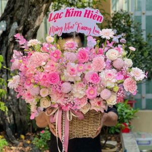 giỏ hoa, giỏ hoa đẹp