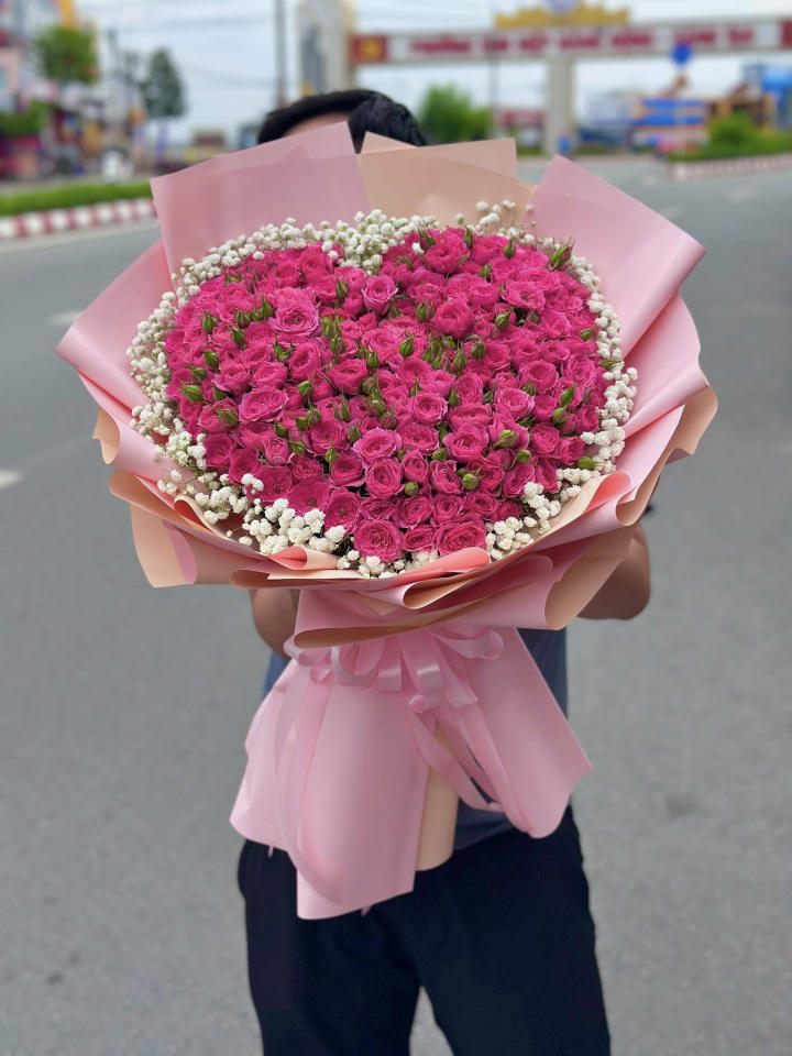 bó hoa hồng sophia đẹp