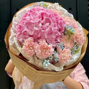 bó hoa đẹp, bó hoa cẩm tú cầu đẹp