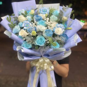 bó hoa tốt nghiệp cho nam