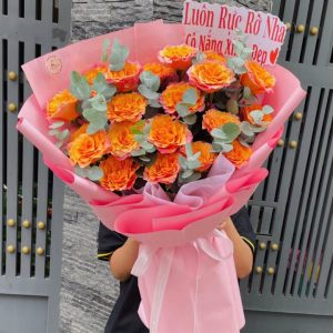 bó hoa 14/2, bó hoa 14/2 đẹp