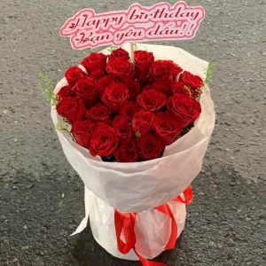 hoa tốt nghiệp tặng nữ