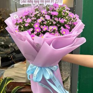 bó hoa thạch thảo đẹp, bó hoa thạch thảo