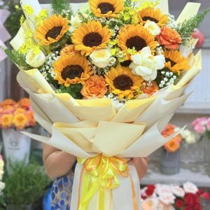 bó hoa hướng dương, bó hoa hướng dương đẹp