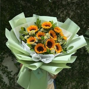 bó hoa hướng dương, bó hoa hướng dương đẹp