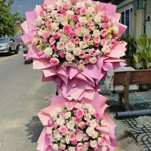 Kệ hoa khai trương