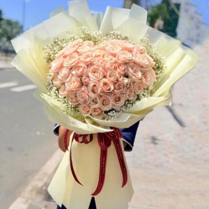 bó hoa đẹp, bó hoa cúc mẫu đơn đẹp, bó hoa sinh nhật đẹp