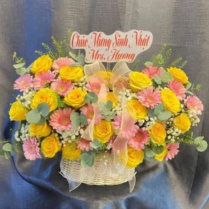 hoa sinh nhật tặng vợ