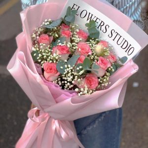 bó hoa 14/2, bó hoa 14/2 đẹp