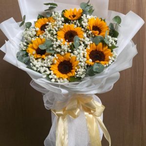 bó hoa hướng dương, bó hoa hướng dương đẹp