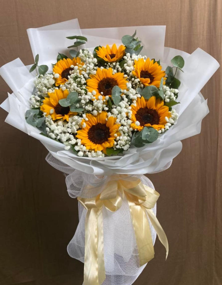 bó hoa hướng dương, bó hoa hướng dương đẹp