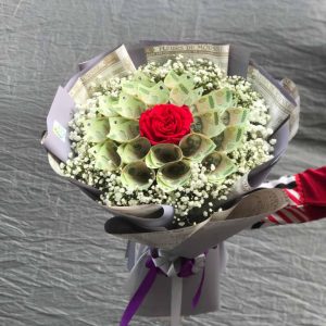 bó hoa tiền