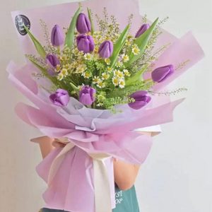 bó hoa tulip, bó hoa tulip đẹp