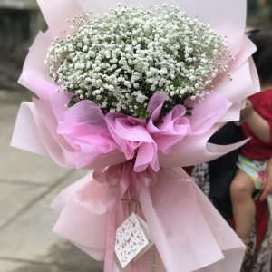 bó hoa đẹp, bó hoa baby đẹp, bó hoa baby sinh nhật