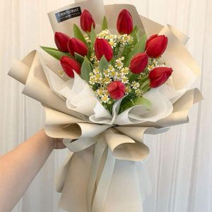 bó hoa tulip, bó hoa tulip đẹp