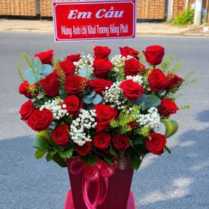 giỏ hoa, hoa sinh nhật đẹp