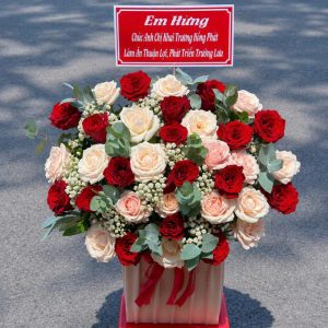 giỏ hoa, hoa sinh nhật đẹp