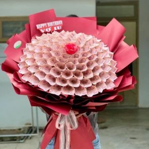 bó hoa tiền