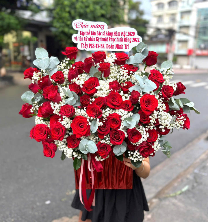 Giỏ Hoa 8/3