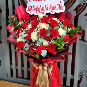bó hoa 20/10, bó hoa 20/10 đẹp