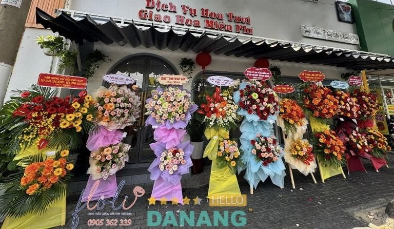 Cửa hàng hoa tươi FLoLi Đà Nẵng chuyên cung cấp dịch vụ điện hoa và đặt hoa trực tuyến uy tín