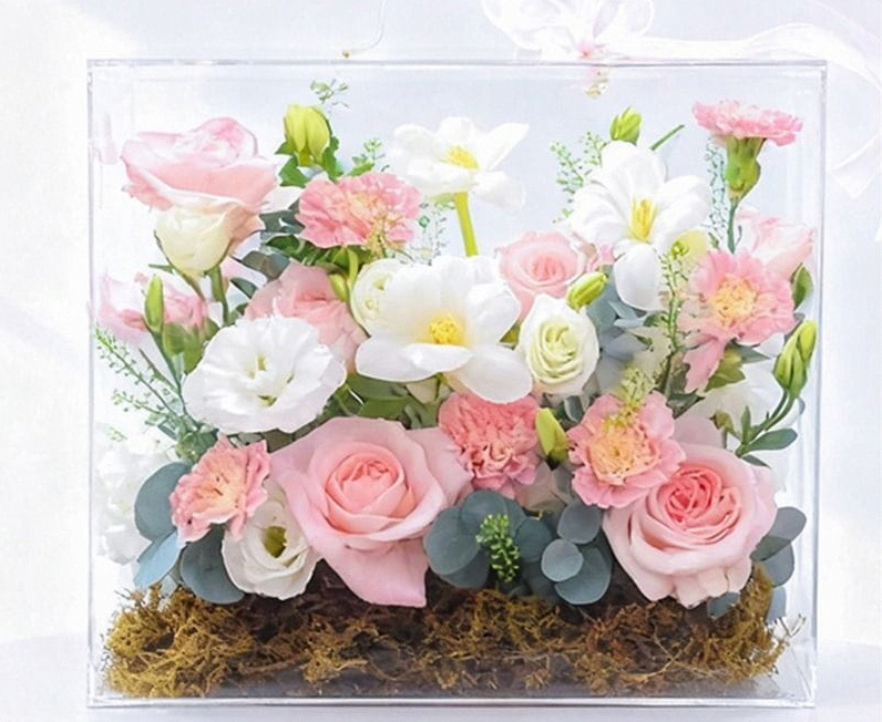 Mẫu hộp hoa tươi tại Hoa Yêu Thương