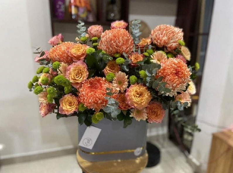 Mẫu hoa sinh nhật tại Lynh Flower.