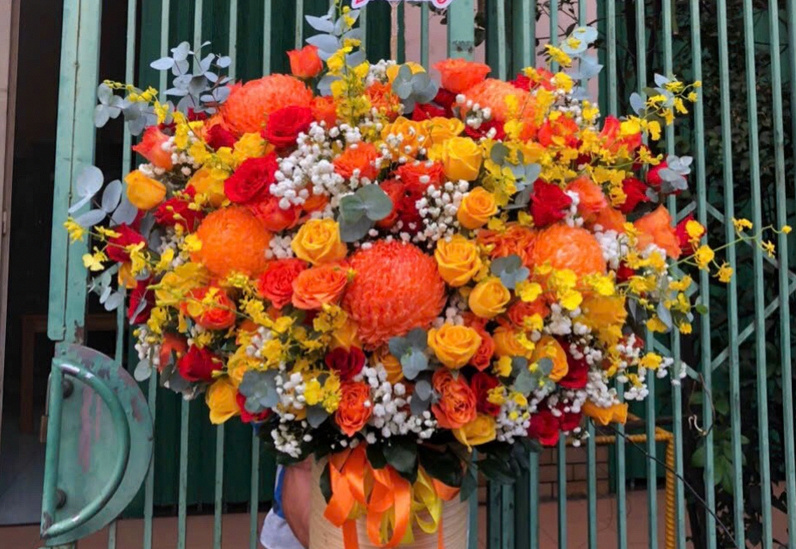 Hình ảnh thực tế Shop Hoa Tươi quận 2, HCM của Mộc Florist