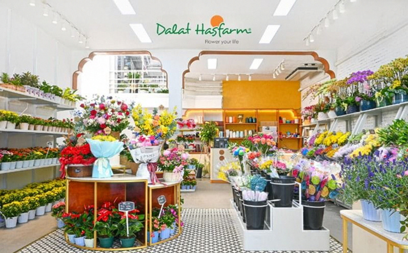 Của hàng hoa tươi Dalat Hasfarm tại Quận 3