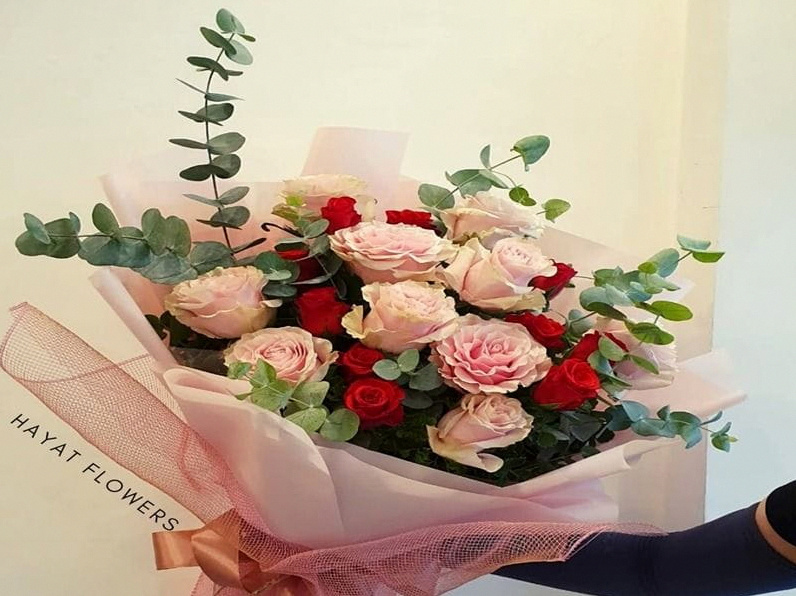 Mẫu hoa tươi tại Hayat Flowers