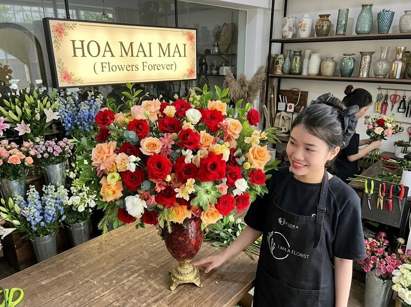 Hình ảnh thực tế Shop Hoa Tươi quận Ba Đình, Hà Nội của Hoa Mãi Mãi