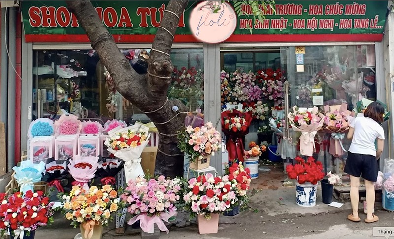 Cửa hàng hoa tươi FLoLi tại quận Bắc Từ Liêm chuyên cung cấp dịch vụ điện hoa và lẵng hoa chúc mừng khai trương.