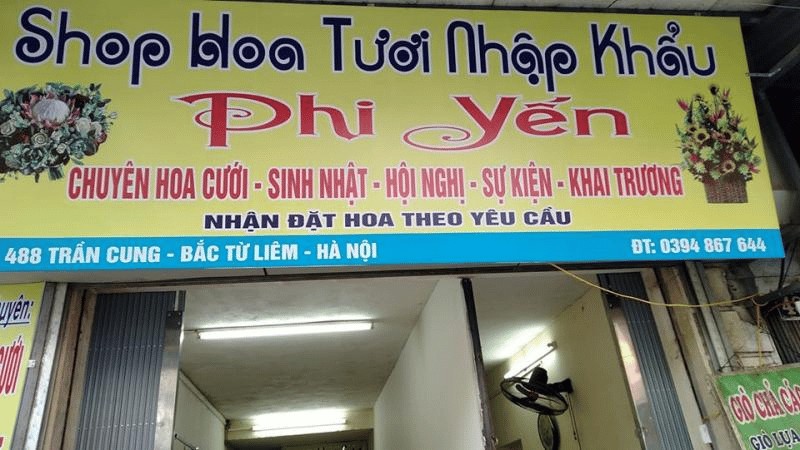 Hình ảnh thực tế Những Shop Hoa Tươi quận Bắc Từ Liêm, Hà Nội của Hoa tươi Phi Yến