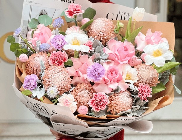 Hình ảnh thực tế hoa tươi quận Hoàn Kiếm, Hà Nội của Hoa 10 Giờ