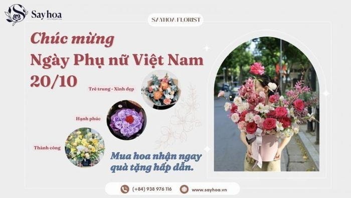 Mẫu hoa tươi nghệ thuật và quà tặng tại shop hoa tươi Sayhoa quận Hoàn Kiếm Hà Nội