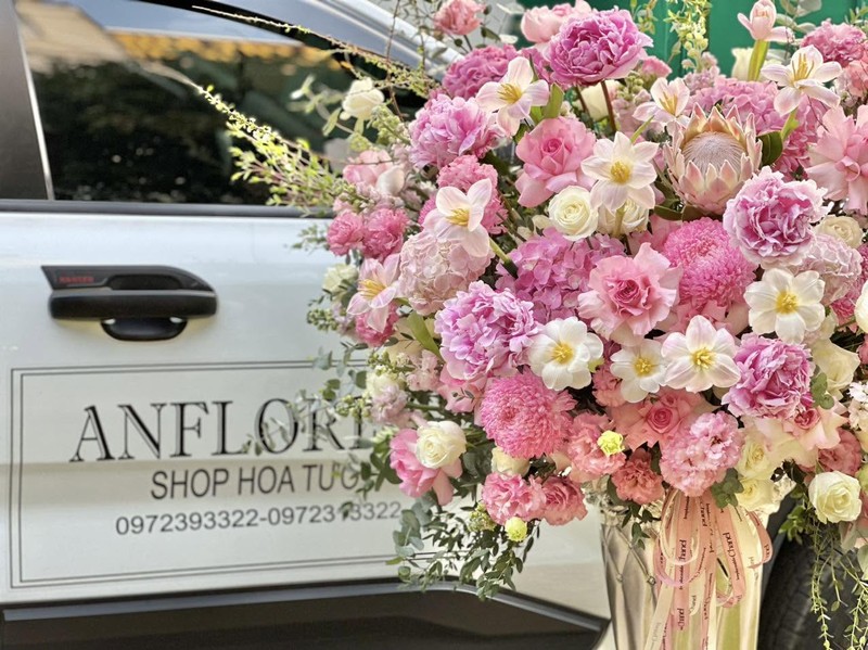 Hình ảnh thực tế hoa tươi quận Long Biên, Hà Nội của AnFlorist