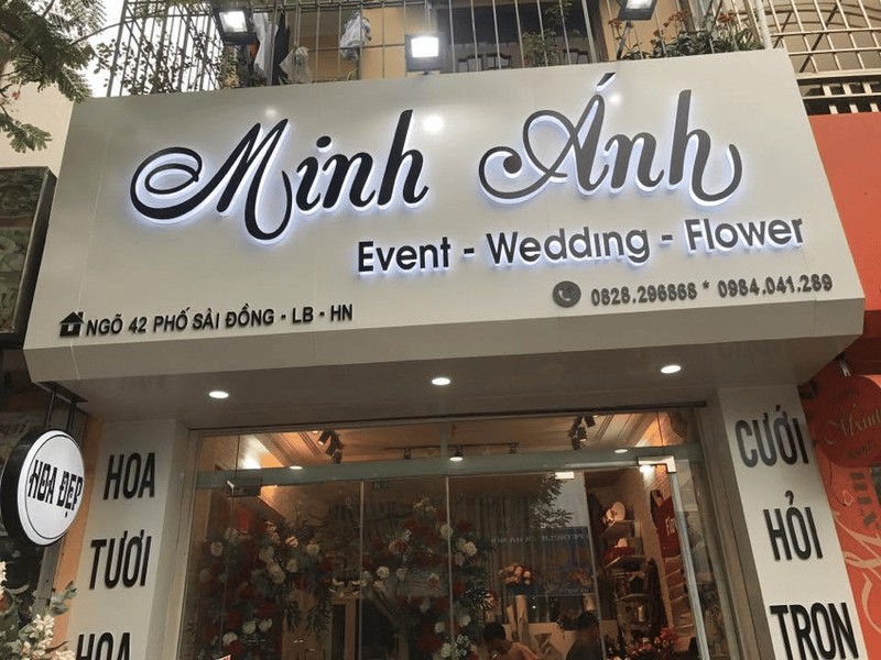 Cửa hàng Hoa Tươi Minh Ánh quận Long Biên