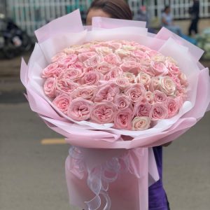Bó Hoa Ohara Hồng