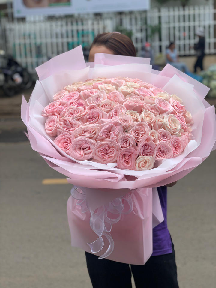 Bó Hoa Ohara Hồng