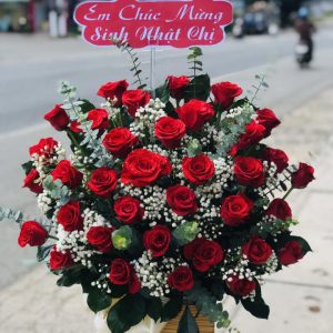 GIỏ hoa, giỏ hoa sinh nhật đẹp